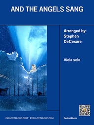 And The Angels Sang (Viola solo and Piano) E Print cover Thumbnail
